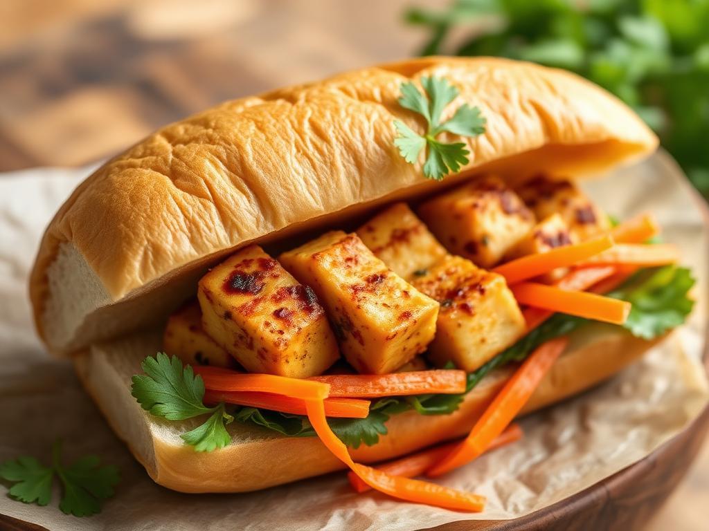 Vegan banh mi
