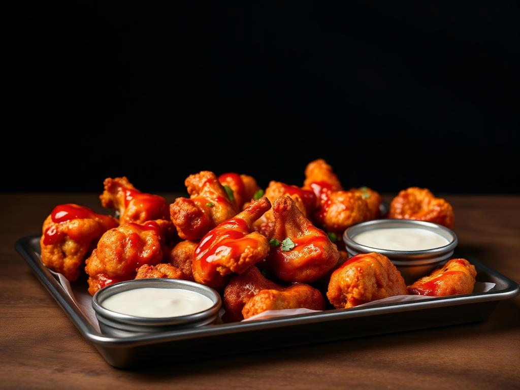 Buffalo cauliflower wings