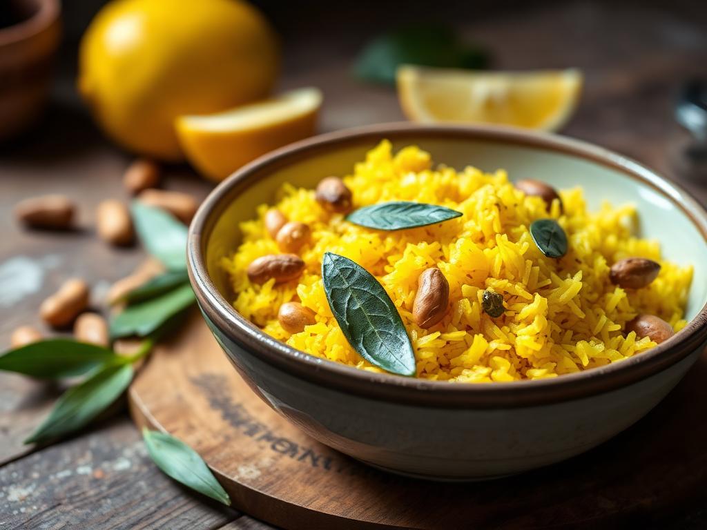 Lemon rice