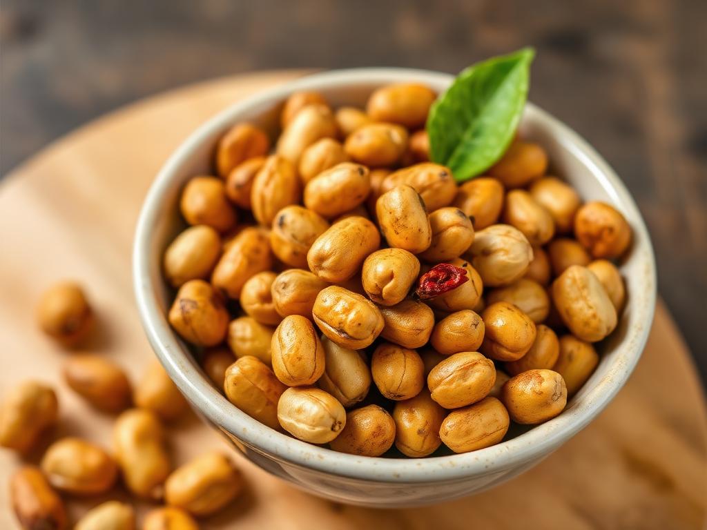 Roasted masala peanuts