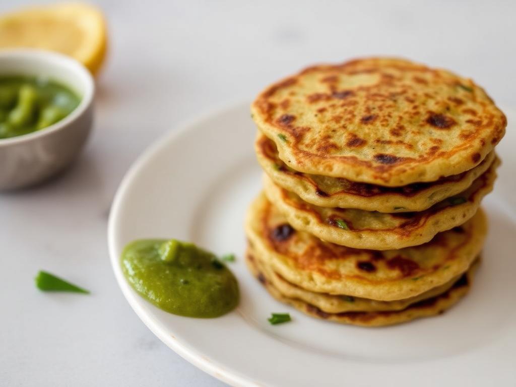 Moong dal chilla