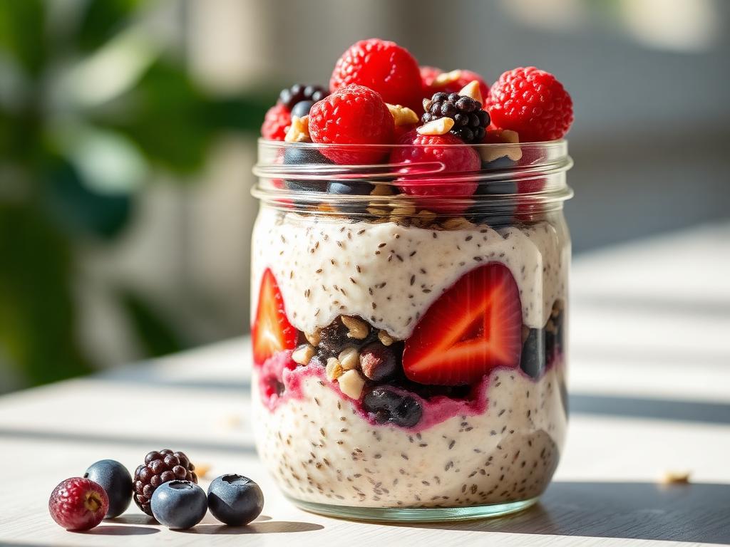 Overnight oats (5 ways)