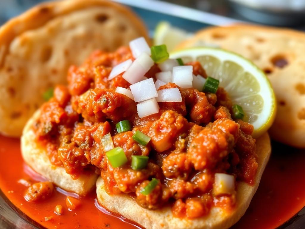 Pav bhaji (vegan)