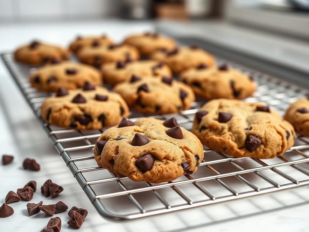 Vegan chocolate chip cookies